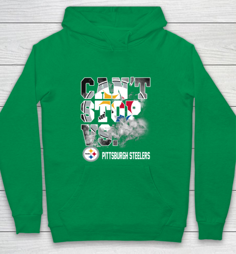 NFL Pittsburgh Steelers Can't Stop Vs Youth Hoodie 4