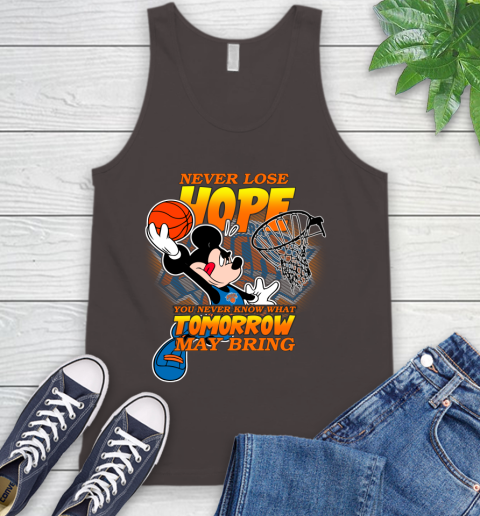 New York Knicks NBA Basketball Mickey Disney Never Lose Hope Tank Top 6