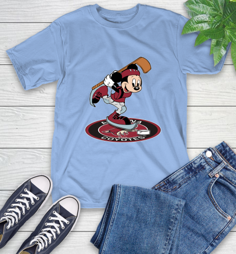 NHL Hockey Arizona Coyotes Cheerful Mickey Disney Shirt T-Shirt 12