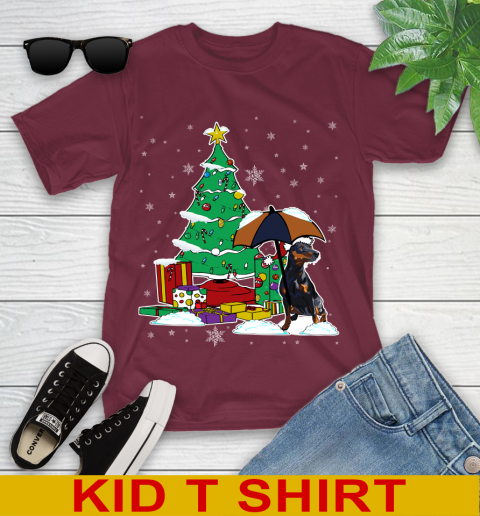 Dobermann Christmas Dog Lovers Shirts 101