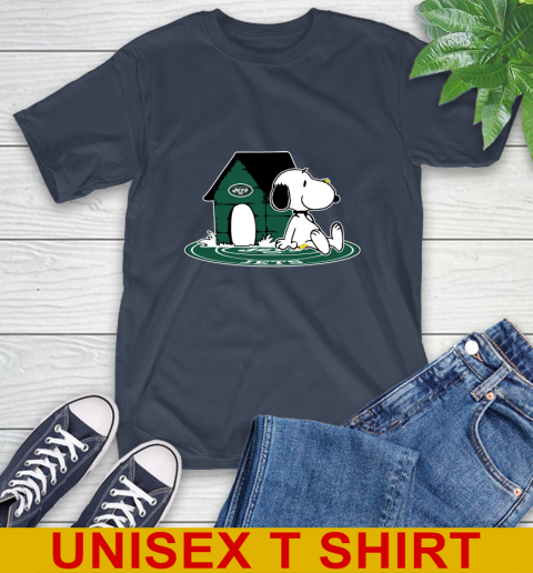 NFL Football New York Jets Snoopy The Peanuts Movie Shirt T-Shirt 4