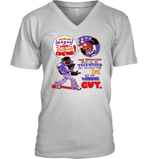 Kendrick Lamar Too Loud Too Reckless Too Ghetto V-Neck T-Shirt