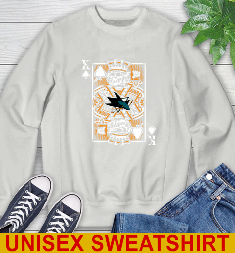 San Jose Sharks NHL Hockey The King Of Spades Death Cards Shirt Sweatshirt 5