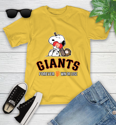 MLB The Peanuts Movie Snoopy Forever Win Or Lose Baseball San Francisco Giants 110