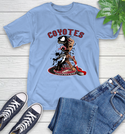 NHL Arizona Coyotes Hockey Venom Groot Guardians Of The Galaxy T-Shirt 11