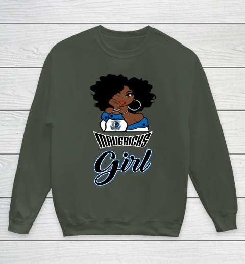 Dallas Mavericks Girl NBA Youth Sweatshirt 10