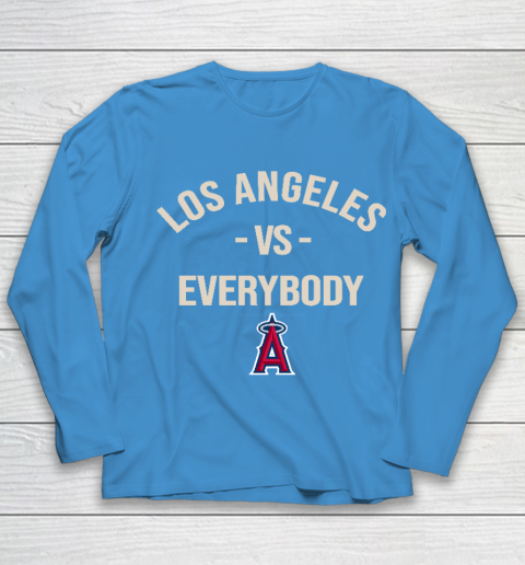 Los Angeles Angels Vs Everybody Youth Long Sleeve 5