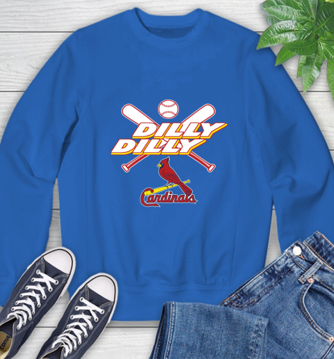 MLB St.Louis Cardinals Dilly Dilly Baseball Sports Sweatshirt 8