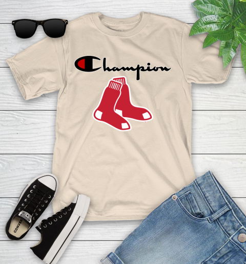 MLB Baseball Boston Red Sox Champion Shirt Youth T-Shirt 9