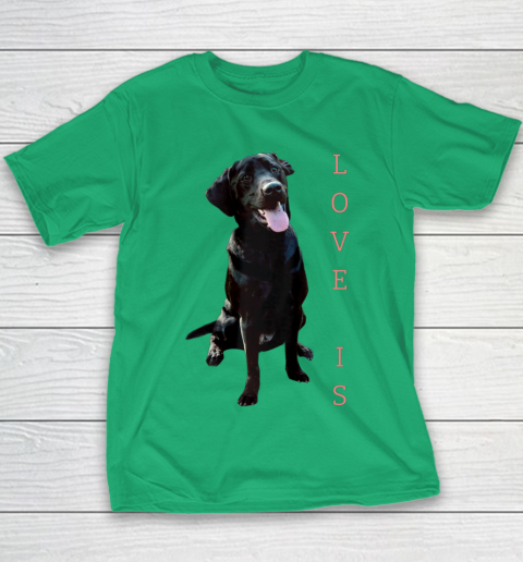 Dog Mom Shirt Labrador Retriever Shirt Women Men Kids Black Lab Dog Mom Youth T-Shirt 3