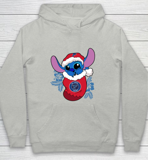 St.Louis Blues Christmas Stitch In The Sock Funny Disney NHL Youth Hoodie 2