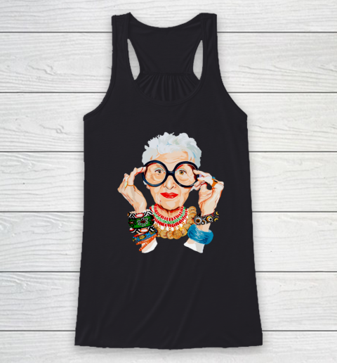 Iris Apfel Racerback Tank