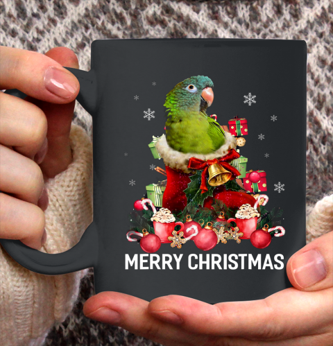 Parrot Ornament Decoration Christmas Tree Tee Xmas Gift Ceramic Mug 11oz