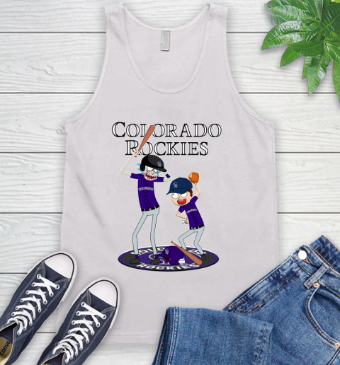 MLB Colorado Rockies Rick And Morty Baseball 70