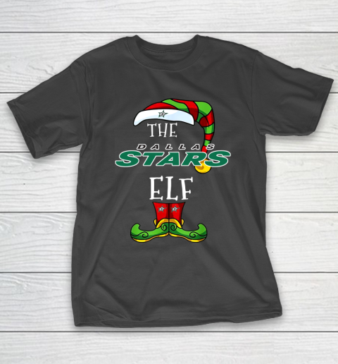 Dallas Stars Christmas ELF Funny NHL T-Shirt