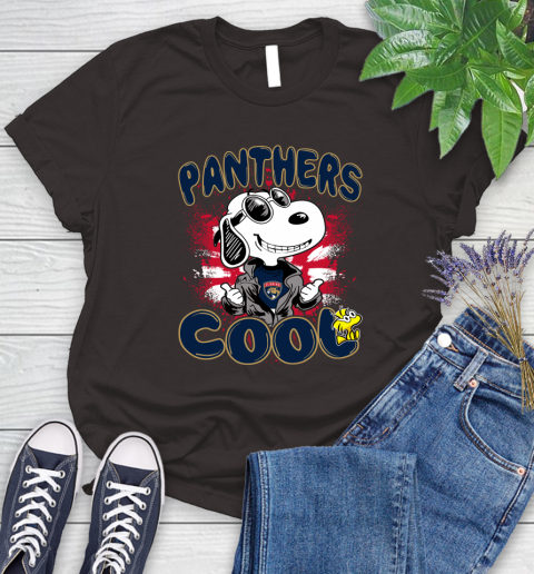NHL Hockey Florida Panthers Cool Snoopy Shirt Women's T-Shirt 10 NHL Hockey Florida Panthers Cool Snoopy Shirt Women's T-Shirt - Image 10