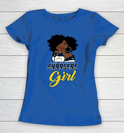 Los Angeles Chargers Girl NFL Women's T-Shirt