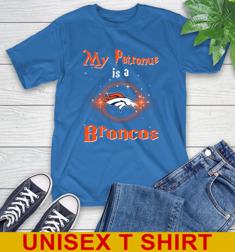 NFL Football Harry Potter My Patronus Is A Denver Broncos T-Shirt 11
