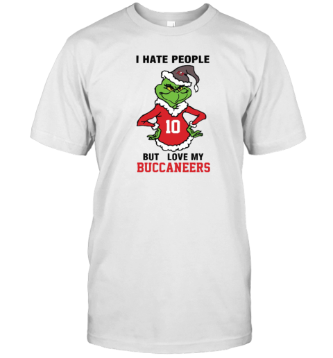 I Hate People But I Love My Buccaneers Tampa Bay Buccaneers NFL Teams T-Shirt