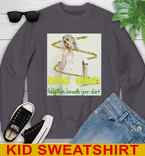 Billie Eilish Gold Chain Beneath Your Shirt 267