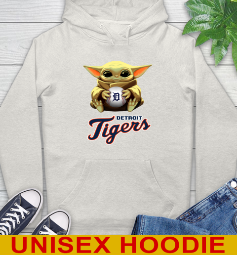 MLB Baseball Detroit Tigers Star Wars Baby Yoda Shirt 24