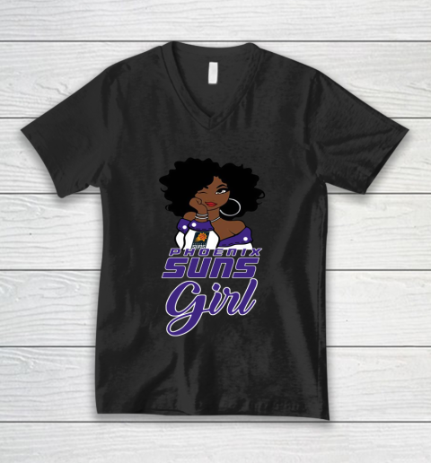 Phoenix Suns Girl NBA V-Neck T-Shirt