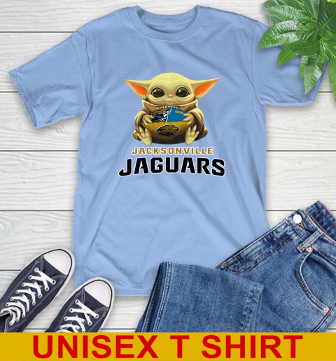 NFL Football Jacksonville Jaguars Baby Yoda Star Wars Shirt T-Shirt 11