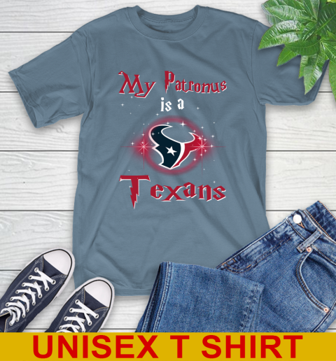 NFL Football Harry Potter My Patronus Is A Houston Texans T-Shirt 8