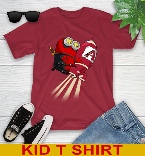 MLB Baseball Arizona Diamondbacks Deadpool Minion Marvel Shirt Youth T-Shirt 12