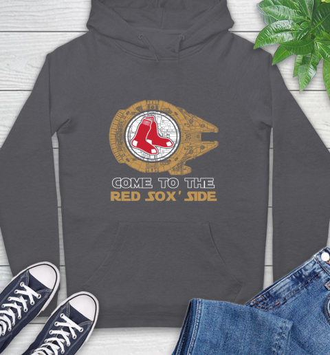 MLB Come To The Boston Red Sox Side Star Wars Baseball Sports Hoodie 7