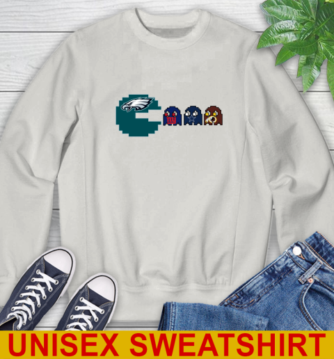 Philadelphia Eagles NFL Football Pac Man Champion Sweatshirt 12