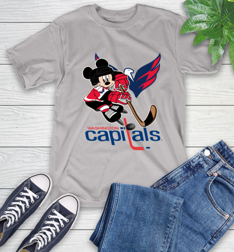NHL Washington Capitals Mickey Mouse Disney Hockey T Shirt T-Shirt 24
