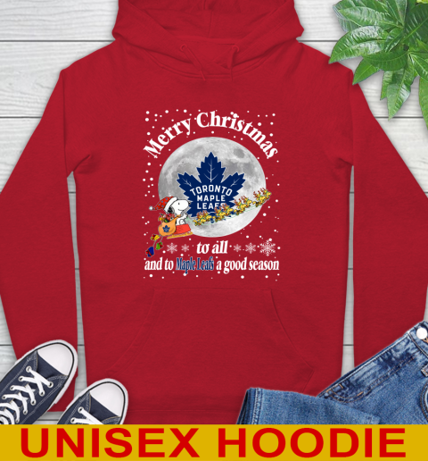 Toronto Maple Leafs Merry Christmas To All And To Maple Leafs A Good Season NHL Hockey Sports Hoodie 10