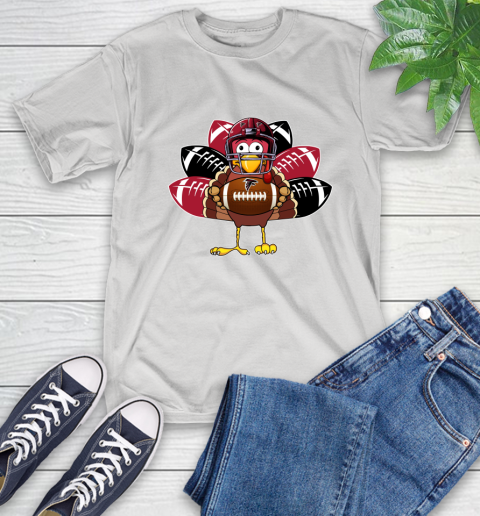 Atlanta Falcons Turkey Thanksgiving Day T-Shirt