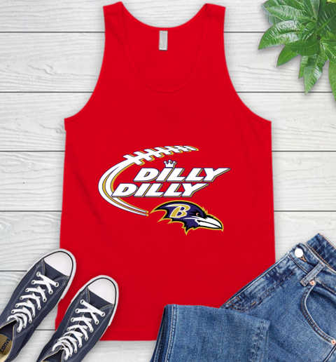 NFL Baltimore Ravens Dilly Dilly Football Sports Tank Top 6