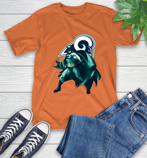 NFL Batman Football Sports Los Angeles Rams T-Shirt 5
