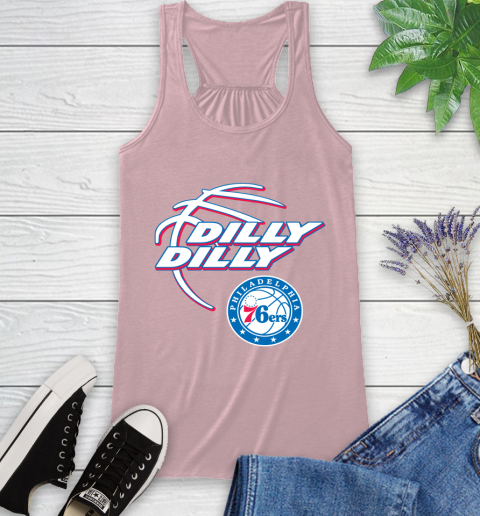NBA Philadelphia 76ers Dilly Dilly Basketball Sports Racerback Tank 11