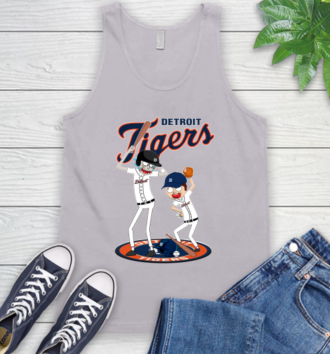 MLB Detroit Tigers Rick And Morty Baseball 73
