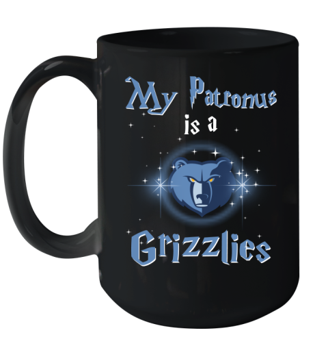 NBA Basketball Harry Potter My Patronus Is A Memphis Grizzlies Ceramic Mug 15oz