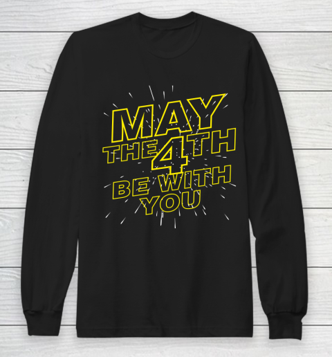 May the 4th be with you Star Wars Long Sleeve T-Shirt