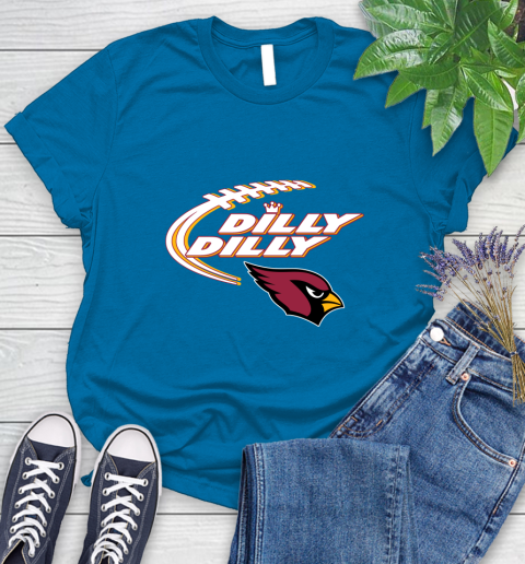 NFL Arizona Cardinals Dilly Dilly Football Sports Women's T-Shirt 7
