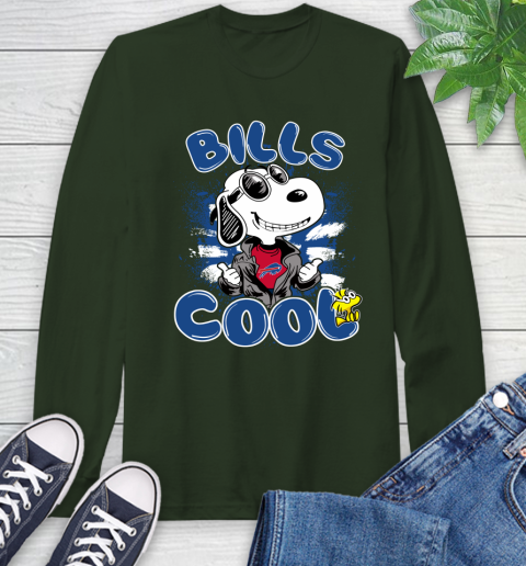 NFL Football Buffalo Bills Cool Snoopy Shirt Long Sleeve T-Shirt 6