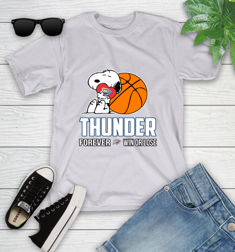 NBA The Peanuts Movie Snoopy Forever Win Or Lose Basketball Oklahoma City Thunder_000 106