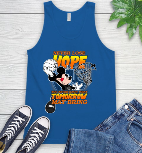 Brooklyn Nets NBA Basketball Mickey Disney Never Lose Hope Tank Top 4