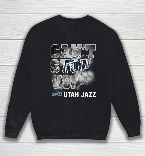 NBA Utah Jazz Basketball Can't Stop Vs Sweatshirt