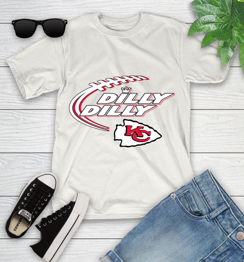 NFL Kansas City Chiefs Dilly Dilly Football Sports Youth T-Shirt