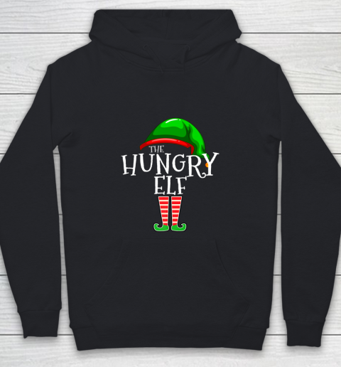 The Hungry Elf Family Matching Group Christmas Gift Funny Youth Hoodie