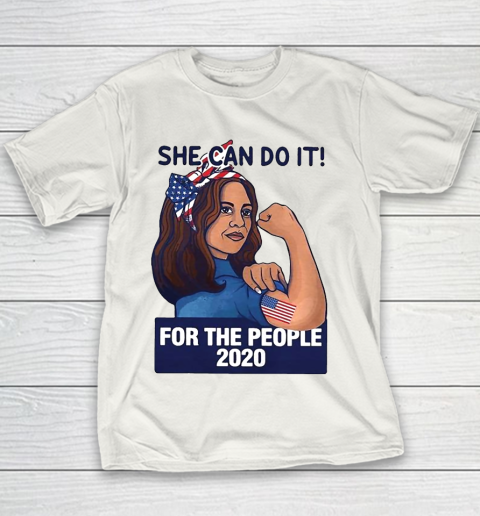 Kamala Harris She Can Do It For The People 2020 Youth T-Shirt