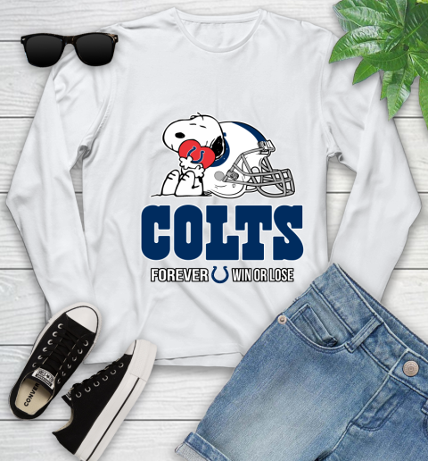 NFL The Peanuts Movie Snoopy Forever Win Or Lose Football Indianapolis Colts 125