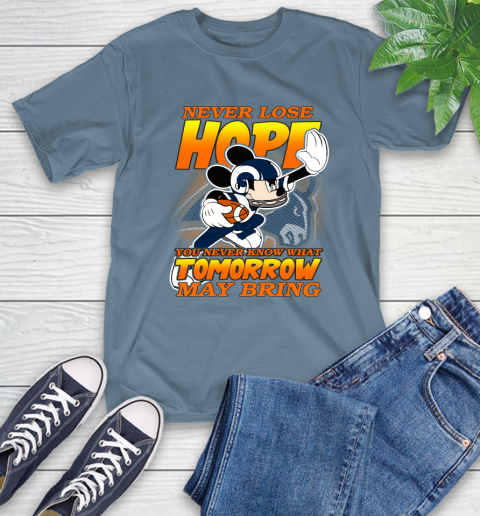 Los Angeles Rams NFL Football Mickey Disney Never Lose Hope T-Shirt 8